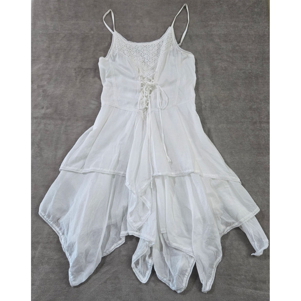 Bohemian Butterfly Sisterhood Dress Womens Small Fairycore Boho Ethereal Ballet